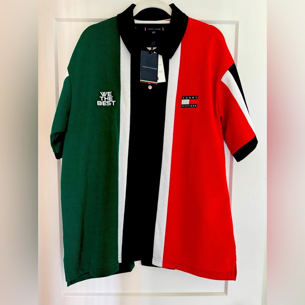 Tommy Hilfiger Men's Multicolor Polo Shirt WE THE BEST
